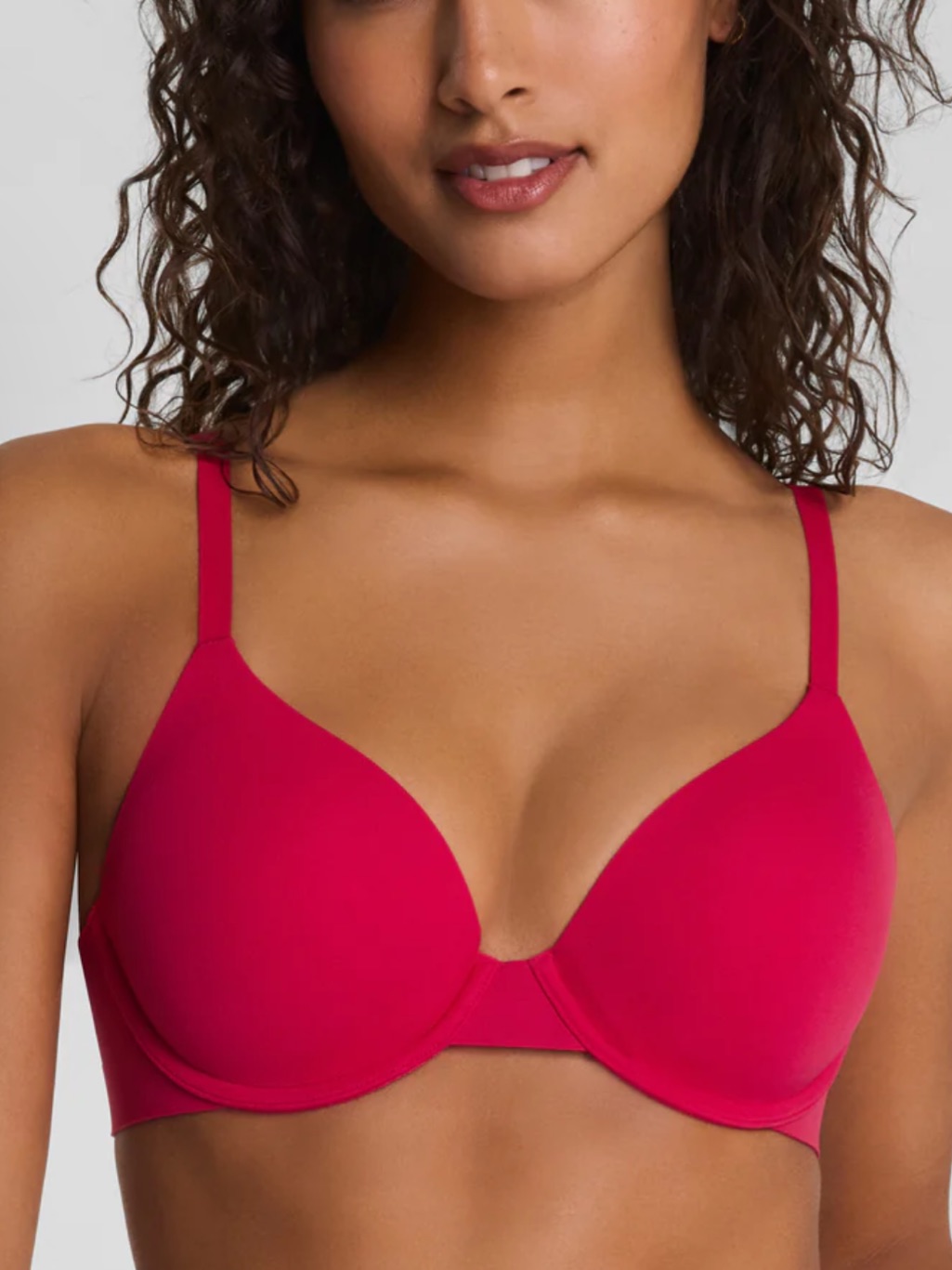 Spanx Brava Supersmooth Push-Up Bra In Fuchsia 38c